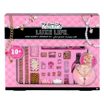 Fashion Angels Luxe Life High Society Jewellery Making Kit – Gold Chains, Faux Pearls and Crystal Beads for Girls, Ages 8+ -