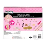 Fashion Angels Luxe Life High Society Jewellery Making Kit – Gold Chains, Faux Pearls and Crystal Beads for Girls, Ages 8+ -