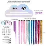 Fashion Angels Shimmer & Style Tinsel Hair Styling Kit – Hair Tinsel Extensions, Gems and Tools for Girls, Ages 8+ - view 16