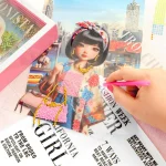 Fashion Angels Luxe Life Shadow Box Kit – DIY 3D Magazine Cover with 2,550 Multi-Colour Gems for Girls, Ages 8+ - view 16