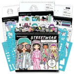 Fashion Angels Streetwear Fashion Design Sketch Portfolio – Fashion Sketchbook Set for Girls, Ages 8+ - view 15