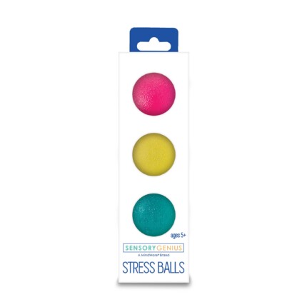 Mindware Sensory Genius Stress Balls – Lightweight Squeeze Balls in 3 Resistance Levels, Firm, Soft and Squishy, Ages 5+ - vi