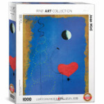 EuroGraphics Dancer II by Joan Miro – 1000-Piece Jigsaw Puzzle, 19.25 x 26.5 Inches