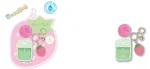 Hot Focus Aura Mist 2-in-1 Set – 29.57ml Hand Wash Mist and Pom-Pom Keychain with Strawberry Charm for Girls, Ages 5+ - view