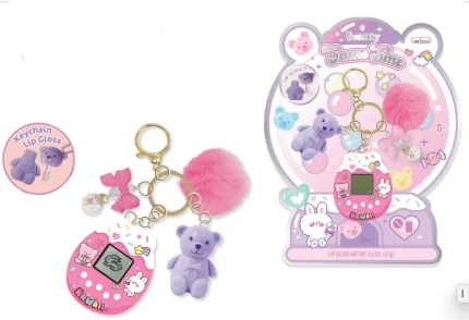 Hot Focus Beauty Game Time – 2-in-1 Virtual Pet Game Keychain with 168 Pets for Girls, Ages 5+ - view 2