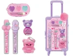 Hot Focus Mini Luggage Beauty Kids Makeup Set in Lavender Trolley Case for Girls, Ages 8+ - view 7