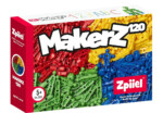 Zpiiel MakerZ 120 – 120-Element Open-Ended Building Set in Red, Yellow, Blue and Green for Kids - view 4