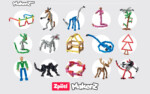 Zpiiel MakerZ 600 – 600-Element Open-Ended Building Set in 10 Colours for Kids - view 3