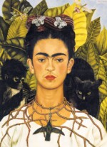 EuroGraphics Self-Portrait with Thorn Necklace and Hummingbird by Frida Kahlo – 1000 Piece Puzzle, Recycled Board - view 3