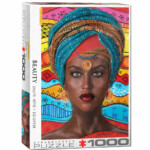 EuroGraphics Beauty 1000-Piece Jigsaw Puzzle – Finished Size 19.25 x 26.6 Inches, Ages 9+
