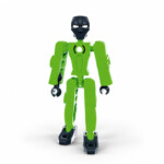 Zpiiel FigZ Series 1 Raptor – Buildable Animal Action Figure Building Toy in Green and Black, for Kids - view 3