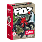 Zpiiel FigZ Scorpion – Buildable Animal Action Figure Building Toy in Black and Red, for Kids - view 5