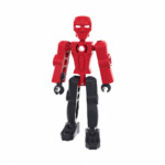 Zpiiel FigZ Scorpion – Buildable Animal Action Figure Building Toy in Black and Red, for Kids - view 4