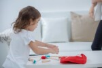 PlanToys Doctor Set – Wooden Pretend Play Medical Set with 5 Basic Medical Tools for Kids - view 4