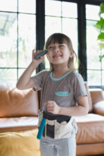 PlanToys Hair Dresser Set – Wooden Pretend Play Hairstylist Set with Waist Bag for Kids - view 5