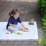 PlanToys Breakfast Set – Wooden Pretend Play Food Set with Plate, Silverware, Egg and Bacon for Kids - view 3