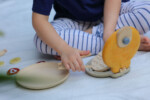 PlanToys Waffle Set – Wooden Pretend Play Food Set with Waffle Iron for Toddlers - view 3