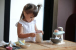 PlanToys Stand Mixer Set – Wooden Pretend Play Baking Set for Toddlers - view 5