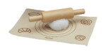 PlanToys Bread Loaf Set – PlanWood™ Wooden Pretend Play Baking Set with Bread Knife, Ages 2+ - view 4