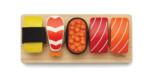 PlanToys Sushi Set – Wooden Pretend Play Food Set with Seaweed and Rice for Toddlers - view 3