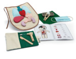 PlanToys Surgeon Play Set – Wooden Pretend Play Medical Set with Labeled Organs for Kids - view 2