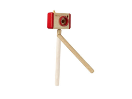 PlanToys Vlogger Kit – Wooden Pretend Play Set with Carry Bag to Encourage Creative Thinking for Kids - view 2