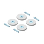 MODU 4 x Foam Wheels Add-On Set, Red – Big Foam Wheels with Pegs for MODU Rockers and Ride-On Creations - view 2