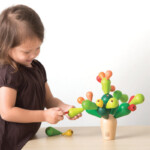 PlanToys Balancing Cactus – Wooden Balance Game for 1-4 Players for Kids - view 4