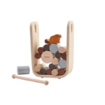 PlanToys Timber Tumble – Wooden Beaver Strategy Game for Kids