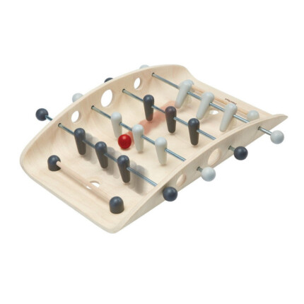PlanToys Soccer – Classic Wooden Foosball Table Soccer Game for 2 Teams for Kids