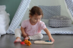 PlanToys Dino Puzzle – Wooden Dinosaur Puzzle and Figures Set for Toddlers - view 4