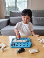 PlanToys Finding Penguin Game – Strategic Puzzle Game with 15 Challenge Cards for Critical Thinking, for Kids - view 3
