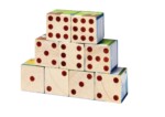 PlanToys Animal Puzzle Cubes – 9 Wooden Cubes with 6 Animal Picture Puzzles, Numbers and Counting Dots for Kids - view 4
