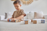 PlanToys Animal Puzzle Cubes – 9 Wooden Cubes with 6 Animal Picture Puzzles, Numbers and Counting Dots for Kids - view 6