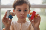PlanToys PlanMini Log Puzzle – Mini Wooden Log Stacking Puzzle with 6 Pieces for Kids - view 5