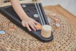 PlanToys Land the Planet – Marble Balance Game with Steel Rods Teaching Gravity and the Solar System for Kids - view 2