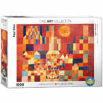 EuroGraphics Castle and Sun by Paul Klee – 1000-Piece Jigsaw Puzzle, 19.25 x 26.5 Inches