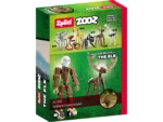 Zpiiel ZooZ – The Elk, Buildable Animal Figure Building Toy with Animal Fact in Every Box, for Kids