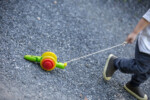 PlanToys Pull Along Snail – Classic Wooden Pull-Along Toy, Multicolour, for Toddlers - view 3