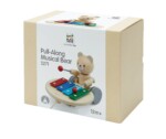 PlanToys Pull-Along Musical Bear – Pull Toy with Xylophone-Playing Bear for Toddlers Learning to Walk - view 3