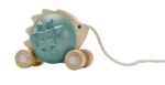 PlanToys Pull-Along Hedgehog – Blue Pull Toy with Chime Sound for Toddlers - view 4