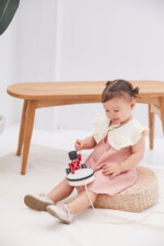 PlanToys Pull Along Drummer – Pull-Along Toy with Drum-Tapping Drummer for Toddlers Learning to Walk, Ages 1+ - view 6