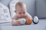 PlanToys Walrus Wobbler – Wooden Baby Toy, Weighted Self-Righting Wobbling Walrus for Tummy Time - view 5