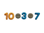 PlanToys Numbers and Symbols – Math Tile Set with Numbers 1-10 and 3 Math Symbol Tiles for Toddlers - view 6
