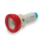 PlanToys Kaleidoscope – Wooden Kaleidoscope Toy for Kids to Explore Swirling Colours and Patterns