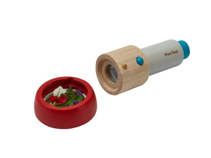PlanToys Kaleidoscope – Wooden Kaleidoscope Toy for Kids to Explore Swirling Colours and Patterns - view 2