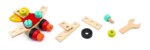 PlanToys Construction Set – 40-Piece Wooden Building Set with 2-in-1 Wrench and Screwdriver for Kids, Ages 3+ - view 4