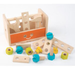 PlanToys Robot Tool Box – 2-in-1 Wooden Tool Set That Transforms into a Robot, 18 Pieces - view 4