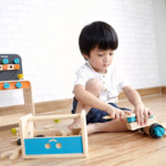 PlanToys Robot Tool Box – 2-in-1 Wooden Tool Set That Transforms into a Robot, 18 Pieces - view 5