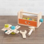 PlanToys Robot Tool Box – 2-in-1 Wooden Tool Set That Transforms into a Robot, 18 Pieces - view 6